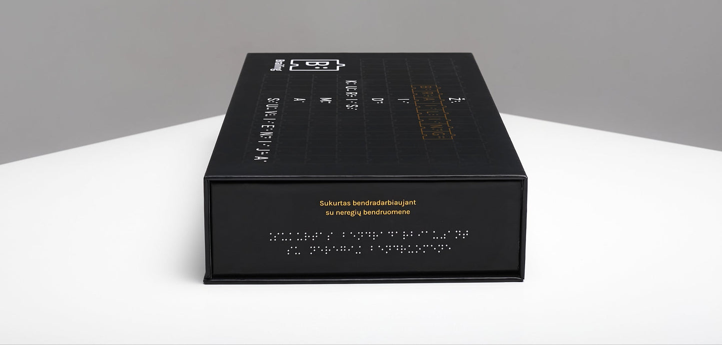 Stalo žaidimas, sukurtas siekiant skatinti komandinį darbą ir team buolding, puikiai tinka kolektyvams, draugams ir šeimoms. Šis žaidimas padeda stiprinti tarpusavio ryšius ir gerina bendravimo įgūdžius, skatindamas bendrą tikslų siekimą ir sprendimų priėmimą. Puikiai tinka didelėms ir mažoms komandoms. HR vadovams.