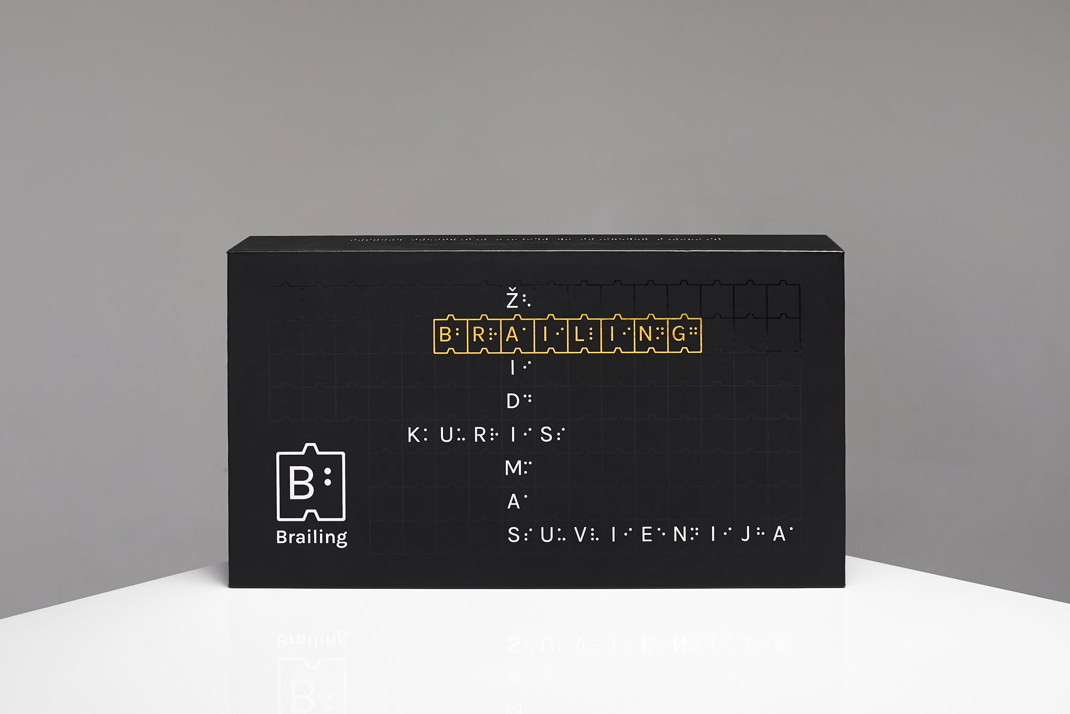 Brailing Board Game – for Blind and Sighted Players