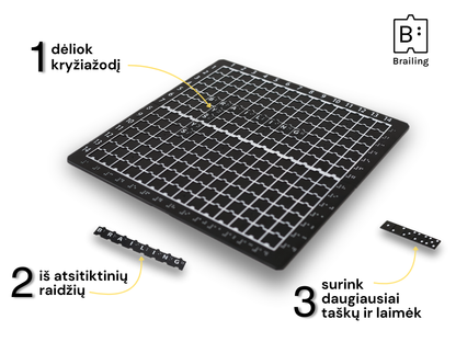 Brailing Board Game